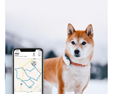 Tractive GPS DOG 4 LTE – sledování polohy a aktivity pro psy - bílá