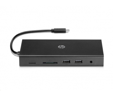 HP dock - Travel USB-C Multi Port Hub (bez adaptéru)