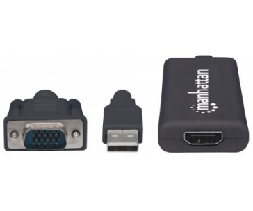 MANHATTAN Převodník z VGA a USB na HDMI