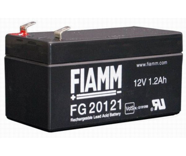 Baterie - Fiamm FG20121 (12V/1,2Ah - Faston 187 - 48mm), životnost 5let