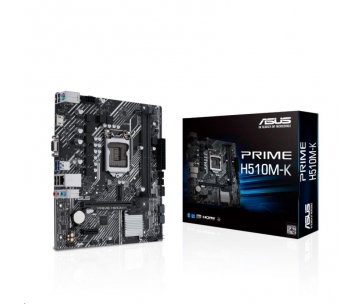 ASUS MB Sc LGA1200 PRIME H510M-K, Intel H510, 2xDDR4, 1xHDMI, 1xVGA, mATX