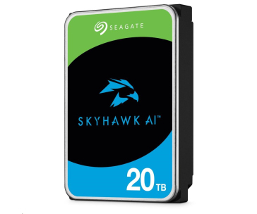 SEAGATE HDD 20TB SKYHAWK AI, 3.5", SATAIII, Cache 256MB, s R/V Senzorem