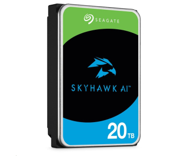 SEAGATE HDD 20TB SKYHAWK AI, 3.5", SATAIII, Cache 256MB, s R/V Senzorem