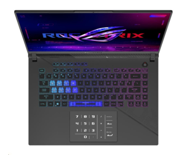 ASUS NTB ROG Strix G16 (G614JI-N4081W), i7-13650HX, 16" 2560 x 1600, 32GB, 1TB SSD, RTX 4070, Win11 Home, Gray