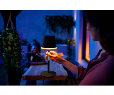 Philips Hue Go přenosná stolní lampička černá