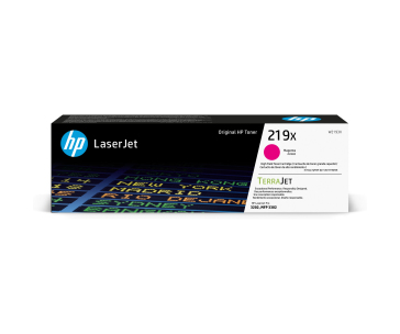 BAZAR - HP 219X High Yield Magenta Original LaserJet Toner Cartridge (2,500 pages) - Poškozený obal (Komplet)