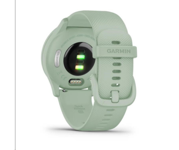 Garmin vívomove Sport pouzdro Cool Mint, silikonový řemínek Silver, EU