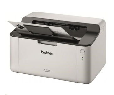 BROTHER -lehce poškozený obal- HL-1110E - A4, 20ppm, 600x600, 1MB, GDI, USB 2.0, bílá - Poškozený obal (Komplet)