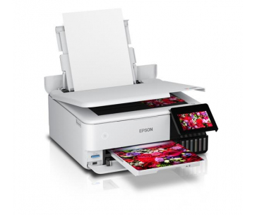 EPSON - poškozený obal - tiskárna ink EcoTank L8160, 3v1, A4, 16ppm, USB,  LCD panel, Foto tiskárna,  6ink