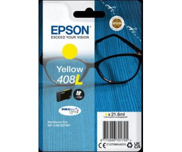 EPSON ink Yellow 408L DURABrite Ultra Ink