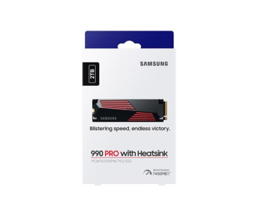 Samsung SSD 990 PRO with Heatsink 4 TB - náhrada ze servisu