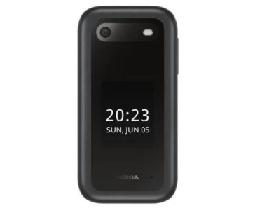 BAZAR - Nokia 2660 Flip, Dual SIM, černá, (CZ, SK, HU) - Poškozený obal (Komplet)