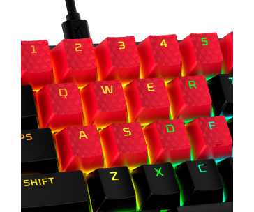 HyperX RD Rubber Gaming Accessory Kit-US - Příslušenství ke klávesnici