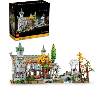 LEGO The Lord of the Rings 10316 Pán prstenů: Roklinka, 6167 dílků, 2023