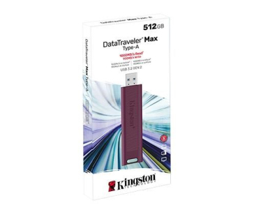 Kingston Flash Disk 512GB DataTraveler Max Type-A 1000R/900W USB 3.2 Gen 2