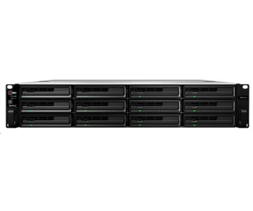 Synology RS3621RPxs RackStation (6C/XeonD-1531/2,2-2,7GHz/8GBRAM/12xSATA/2xUSB3.2/4xGbE/2xPCIe/RP)