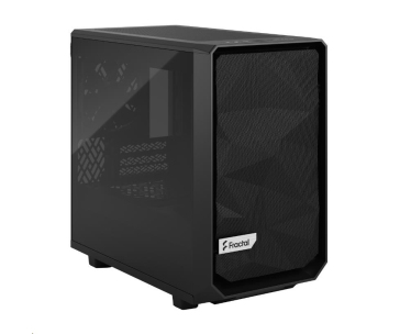 FRACTAL DESIGN skříň Meshify 2 Nano Black TG Dark Tint, USB 3.1 Type-C, 2x USB 3.0, bez zdroje, miniITX