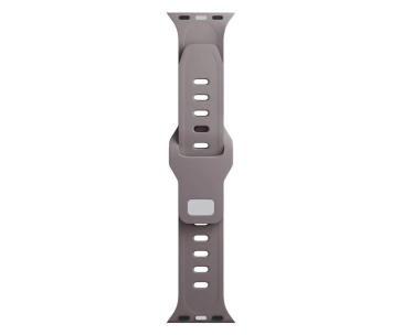 3mk Silicone Watch Strap pro Apple 42/44/45/49 mm Taupe