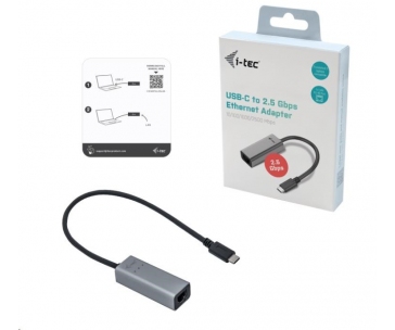 i-tec USB-C Metal 2.5Gbps Ethernet Adapter