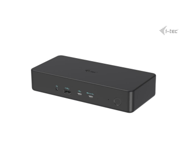 i-tec USB 3.0/USB-C/Thunderbolt 3 Professional Dual 4K Display Dock.st. Gen2, PD 100W