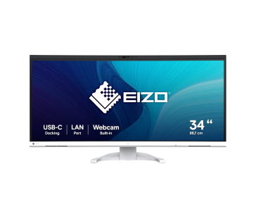 EIZO MT 34" EV3450XC-WT FlexScan, IPS, 3840x1440, 300nit, 1000:1, 5ms, USB-C, DisplayPort, USB, HDMI, Repro, Bílý