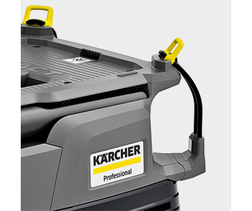 Karcher NT 30/1 Tact víceúčelový průmyslový vysavač, 1380 W, 30 l, 69 dB, 74 l/s, PES filtr, kovová kola