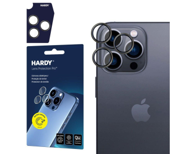 3mk Hardy Lens Protection Pro pro iPhone 16 Pro /16 Pro Max Titanium Grey