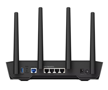 ASUS TUF-AX4200 (AX4200) WiFi 6 Extendable Gaming Router, 2.5G port, AiMesh, 4G/5G Mobile Tethering