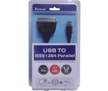 PremiumCord USB printer kabel USB na paralelní port LPT (CEN36M)