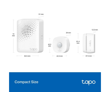 TP-Link Tapo T30 KIT Startovací sada Smart senzorů 1xTapo H100, 1x Tapo T100, 2x Tapo T110, 1x CR2450, 1x CR2032