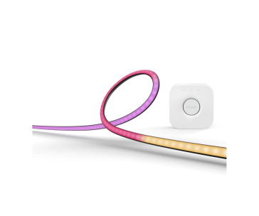 Philips Hue Gradient Lightstrip pro počítače PC 24/27"+ Hue Bridge (Starter kit), LED pásek 15 W, 700 lm