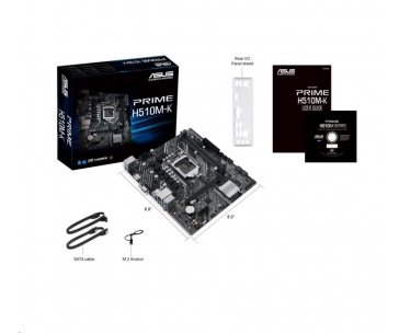 ASUS MB Sc LGA1200 PRIME H510M-K, Intel H510, 2xDDR4, 1xHDMI, 1xVGA, mATX