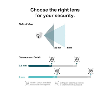 TP-Link VIGI C430I(4mm), 3MP, Turret, PoE, IR 30m