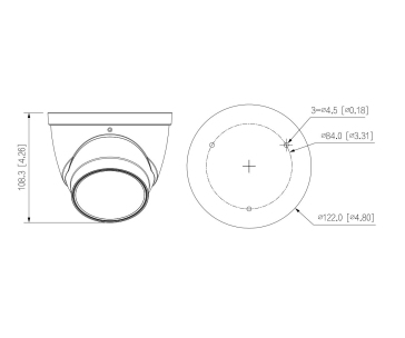 Dahua IPC-HDW3841T-ZS-27135-S2, IP kamera, 8Mpx, 1/2.8" CMOS, objektiv 2,7-13,5 mm, IR<40, IP67