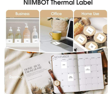 Niimbot štítky R 40x40mm 180ks White pro B21, B21S, B3S, B1