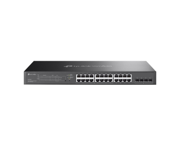 TP-Link OMADA switch SG2428LP (24xGbE,4xSFP,16xPoE+,150W,fanless)