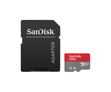 SanDisk MicroSDXC karta 64GB Ultra (140MB/s, A1 Class 10 UHS-I ) + adaptér