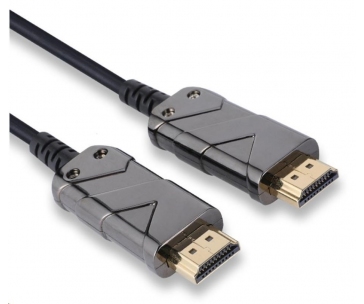 PREMIUMCORD Ultra High Speed HDMI 2.1 optický fiber kabel 8K@60Hz,zlacené 30m