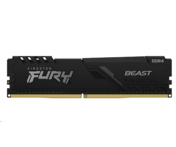 KINGSTON DIMM DDR4 16GB (Kit of 2) 3733MT/s CL19 FURY Beast Černá