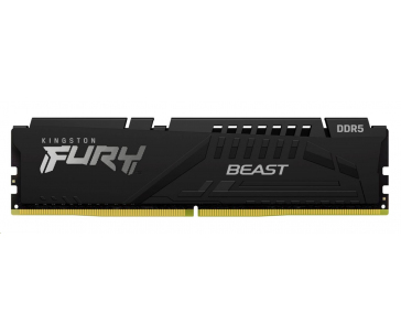 KINGSTON DIMM DDR5 32GB (Kit of 2) 5600MT/s CL40 FURY Beast Černá