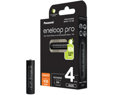 PANASONIC HR03 AAA 4HCDE/4BE ENELOOP PRO N, 930 mAh (Blistr 4ks)