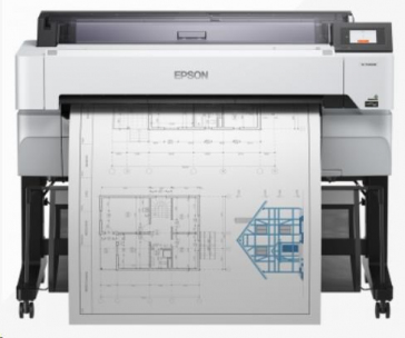 EPSON tiskárna ink SureColor SC-T5400M, 4ink, A0+, 2400x1200 dpi, USB 3.0, WIFI, Ethernet