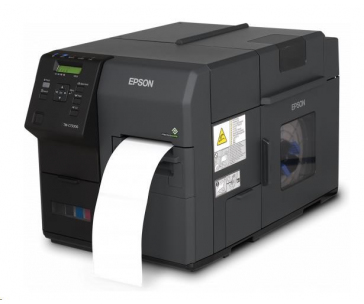 Epson ColorWorks C7500G, cutter, disp., USB, Ethernet, black