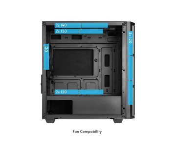 CHIEFTEC skříň PRO MINI, mATX, 1xUSB-C, 1xUSB 3.0, 1x USB 2.0, 1x 120mm Fan, černá