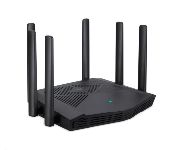 Acer Router Predator Connect W6x - Wifi 6 router, black, 802.11 a/b/g/n/ac/ax 2.4 GHz / 5 GHz, 4x4 MU MIMO