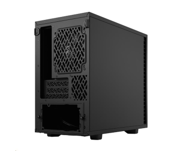 FRACTAL DESIGN skříň Define 7 Nano Black Solid, USB 3.1 Type-C, 2x USB 3.0, bez zdroje, mATX