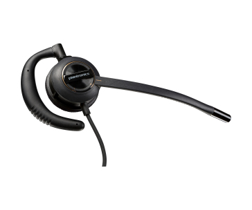 Poly EncorePro 530 with Quick Disconnect Discreet Headset (for EMEA)