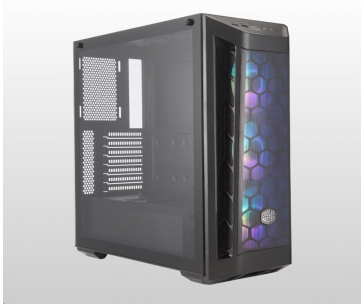 Cooler Master case MasterBox MB511 aRGB, E-ATX, Mid Tower, černá, bez zdroje