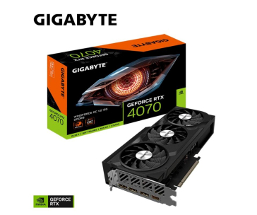 GIGABYTE VGA NVIDIA GeForce RTX 4070 WINDFORCE OC 12G V2, 12G GDDR6, 3xDP, 1xHDMI