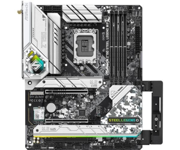 ASRock MB Sc LGA1700 Z790 STEEL LEGEND WIFI, Intel Z790, 4xDDR5, 1xDP, 1xHDMI, WI-FI